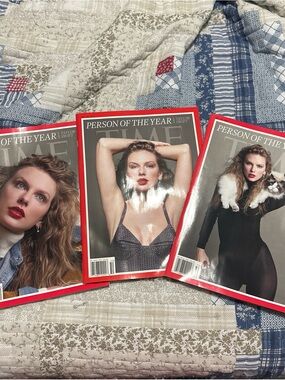 Taylor Swift Red and Black TIME Magazine Covers